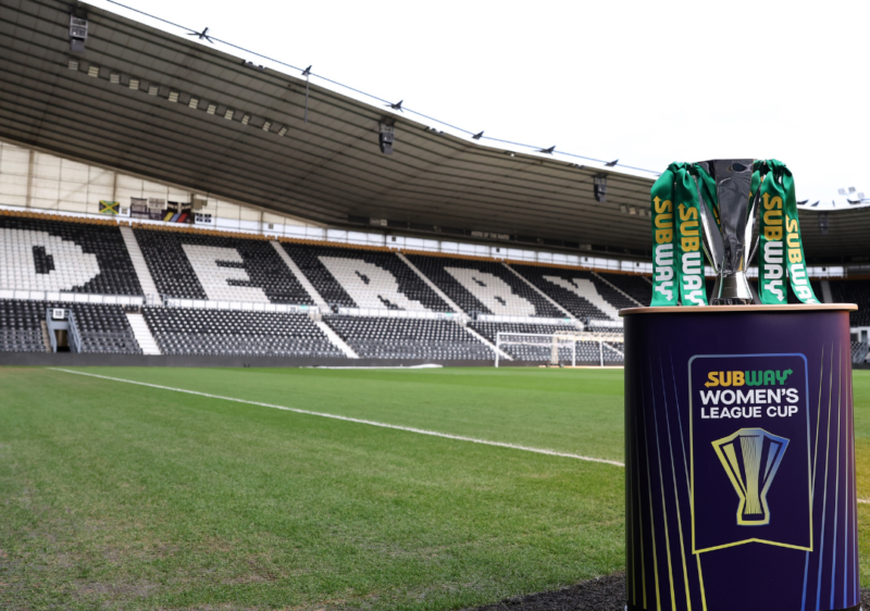 Derby County's Pride Park Chosen as Women's League Cup Final Venue